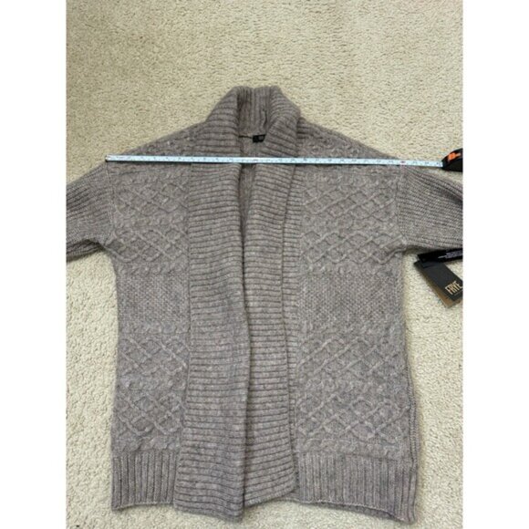 NWT Frye Long Open Front Wool Blend Cardigan In Terrain Heather Women’s Sz S - Picture 14 of 14